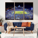 University of Memphis Tigers Football Team Print - Memphis by MyGreatCanvas | Canvas Wall Art Prints | Photo Prints & Wall Decor