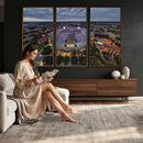 The Louisiana State University Tigers Football Team Print -