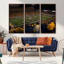 West Virginia Uni Mountaineers Football Team Print - Milan