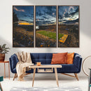 University of Wyoming Cowboys Football Team Print - Laramie by MyGreatCanvas | Canvas Wall Art Prints | Photo Prints & Wall Decor