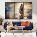 Jesus Walking on Water Wall Art | Ready to Hang Spiritual