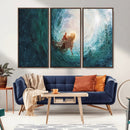Powerful Jesus Canvas Print - Hand of Salvation,