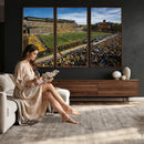 University of Wyoming Cowboys Football Team Print - Laramie