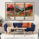 Yayoi 1986 Wall Art Print – Vibrant Sabi Sabi Japanese