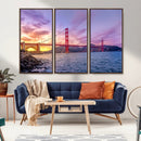 Golden Gate Bridge Wall Art Canvas Print – Framed San by MyGreatCanvas | Canvas Wall Art Prints | Photo Prints & Wall Decor