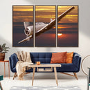Old War Plane Wall Art Canvas Print by MyGreatCanvas | Canvas Wall Art Prints | Photo Prints & Wall Decor