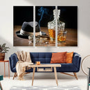 Bourbon Whiskey Wall Art Canvas Print, Vintage Bottle and by MyGreatCanvas | Canvas Wall Art Prints | Photo Prints & Wall Decor