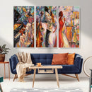 Abstract Afro American Jazz Canvas Wall Art | Music-Inspired by MyGreatCanvas | Canvas Wall Art Prints | Photo Prints & Wall Decor