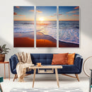 Ocean Beach Wall Art – Coastal Sunset Tropical Island by MyGreatCanvas | Canvas Wall Art Prints | Photo Prints & Wall Decor