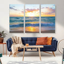 Coastal Wall Art - Vintage World Map Canvas Print with