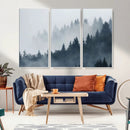 Foggy Pine Forest Wall Art Canvas Print by MyGreatCanvas | Canvas Wall Art Prints | Photo Prints & Wall Decor