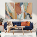Boho Wall Art Canvas Print Set, Watercolor Boho Wall Art