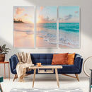Beach Sunrise Wall Art, Coastal Seascape Canvas Print, Ocean by MyGreatCanvas | Canvas Wall Art Prints | Photo Prints & Wall Decor