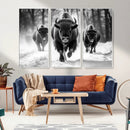 Buffalo Wall Art Canvas Print, Bison Family Wall Art Canvas by MyGreatCanvas | Canvas Wall Art Prints | Photo Prints & Wall Decor