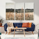 Abstract Wildflower Art Field Landscape Oil Painting Print,