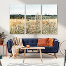Wildflower Field Wall Art Canvas | Nature-Inspired Landscape