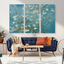 Vincent Van Gogh's Almond Blossom Abstract Wall Art Canvas,
