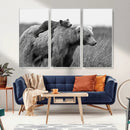 Bear and Cub Wall Art Canvas | 399 Bear Cub