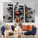 RedBull Formula 1 Canvas Wall Art Print