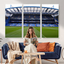 Chelsea FC Soccer Team Print - Stamford Bridge Stadium Wall
