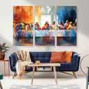 Abstract Watercolor The Last Supper Wall Art by MyGreatCanvas | Canvas Wall Art Prints | Photo Prints & Wall Decor
