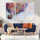 Don't Look Up Movie Canvas Wall Art - Vibrant Floating House