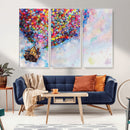 Don't Look Up Movie Canvas Wall Art - Vibrant Floating House