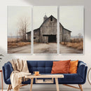 Farmhouse Rustic Barn Wall Art Canvas Print – Framed and by MyGreatCanvas | Canvas Wall Art Prints | Photo Prints & Wall Decor