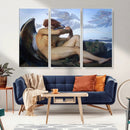 Fallen Angel Wall Art Canvas Print – Classic Art, Framed,