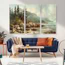 Abstract Acadia National Park Wall Art Canvas Print -