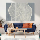 Abstract Tree Ring Wall Art Canvas Print – Nature-Inspired,