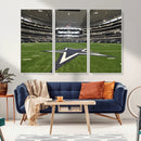 Dallas Cowboys Football Team Print - Arlington AT&T Stadium by MyGreatCanvas | Canvas Wall Art Prints | Photo Prints & Wall Decor