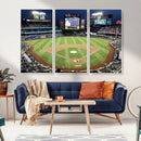 Citi Field Wall Art Print | 3-Panel New York Mets Baseball