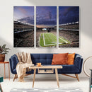 New England Patriots Football Team Print - Foxborough by MyGreatCanvas | Canvas Wall Art Prints | Photo Prints & Wall Decor