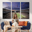 New England Patriots Football Team Print - Foxborough