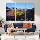 Cincinnati Reds Baseball Canvas Print - American Ball