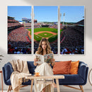 Cincinnati Reds Baseball Canvas Print - American Ball