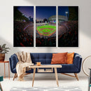 Houston Astros Baseball Print Canvas - Houston Minute Maid