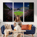 Houston Astros Baseball Print Canvas - Houston Minute Maid