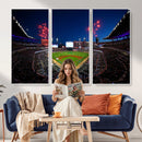Truist Park Atlanta Braves Baseball Stadium Wall Art Print |