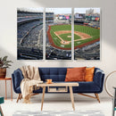 New York Yankees Baseball Team Print - Yankee Stadium Wall