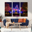 Castle Large Wall Art Disney Magic Kingdom Kids Room Decor -