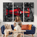 Ferrari Pit Stop Canvas Wall Art – Precision and Speed