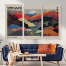 Yayoi Kusama Wall Art – Framed Japanese Abstract Art Print,