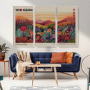 Framed Yayoi Kusama 1986 Wall Art Print – Japanese Wall Art