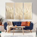 Grass Wall Art Print - Elegant Neutral Decor for Living