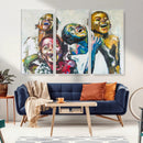 Shai Yossef Style Canvas Art - Joyful African Black Kids