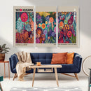 Yayoi Kusama Wall Art Canvas Print, Abstract Art, Large