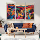 Yayoi Kusama Wall Art Canvas Print, Abstract Art, Large
