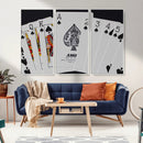 Poker Wall Art - Playing Cards Canvas Wall Art Print - Ace by MyGreatCanvas | Canvas Wall Art Prints | Photo Prints & Wall Decor
